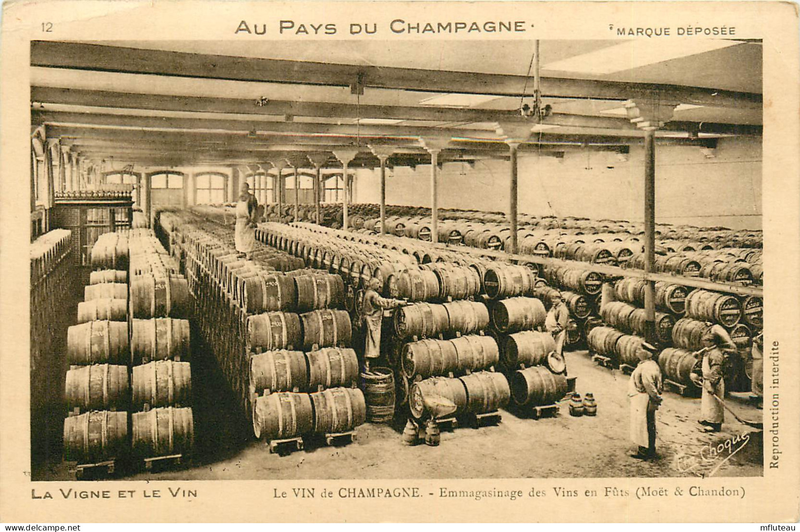 51* EPERNAY Emmagasinage Des Vins Moet RL11.0622 - Epernay