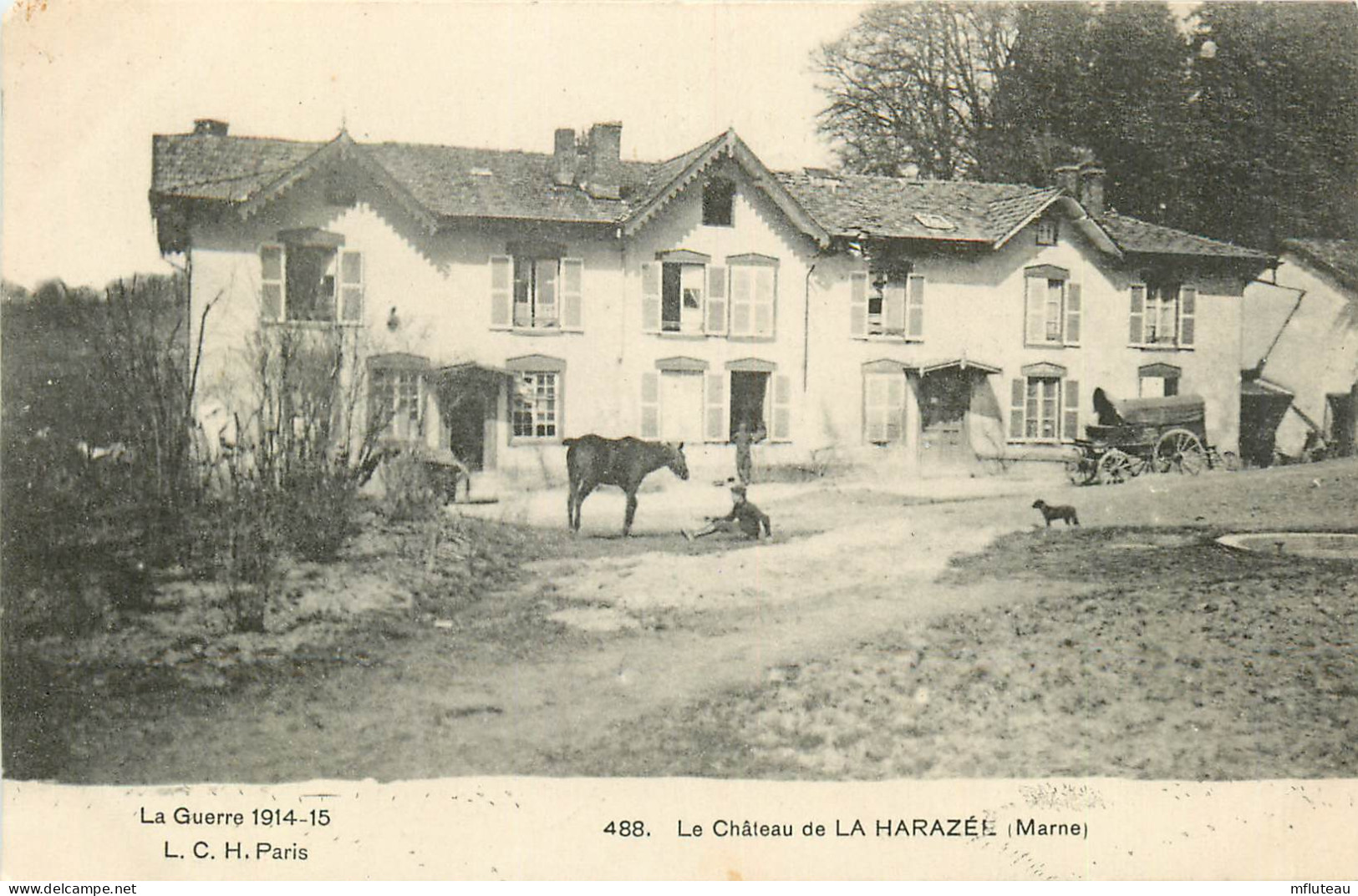 51* LA HARAZEE  Le Chateau  RL11.0611 - Autres & Non Classés