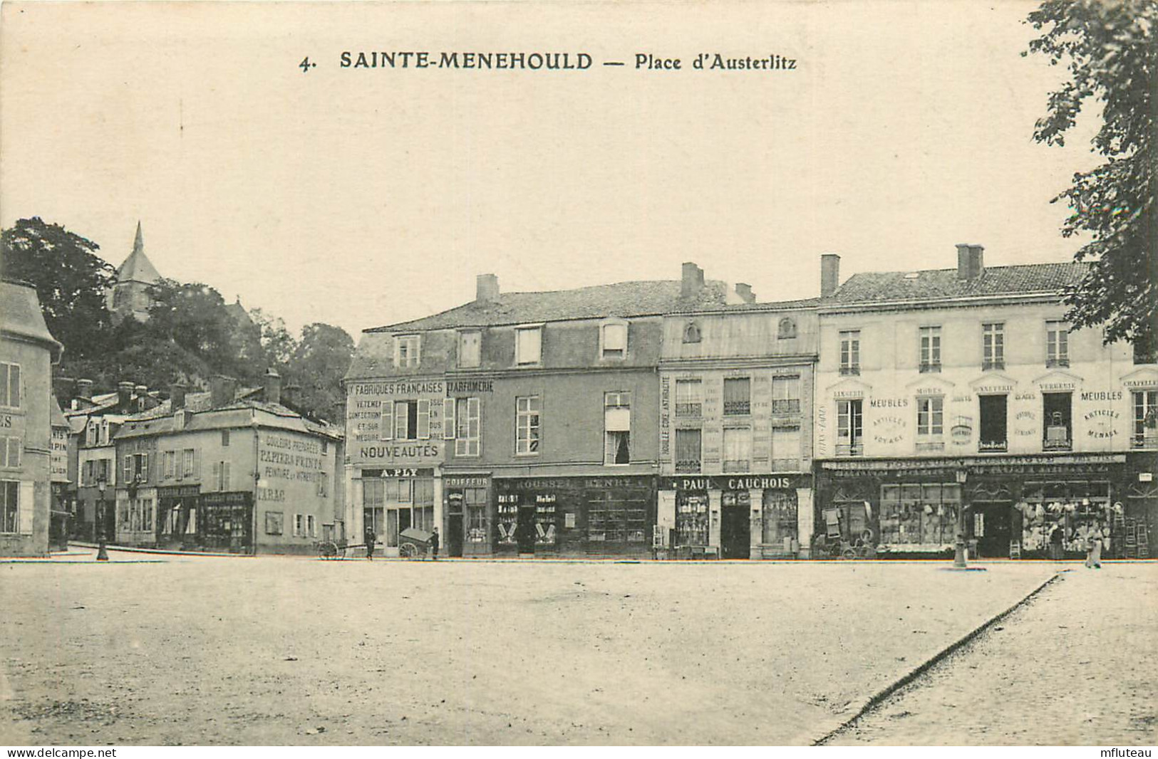 51* STE MENEHOULD Place D Austerlitz  RL11.0589 - Sainte-Menehould