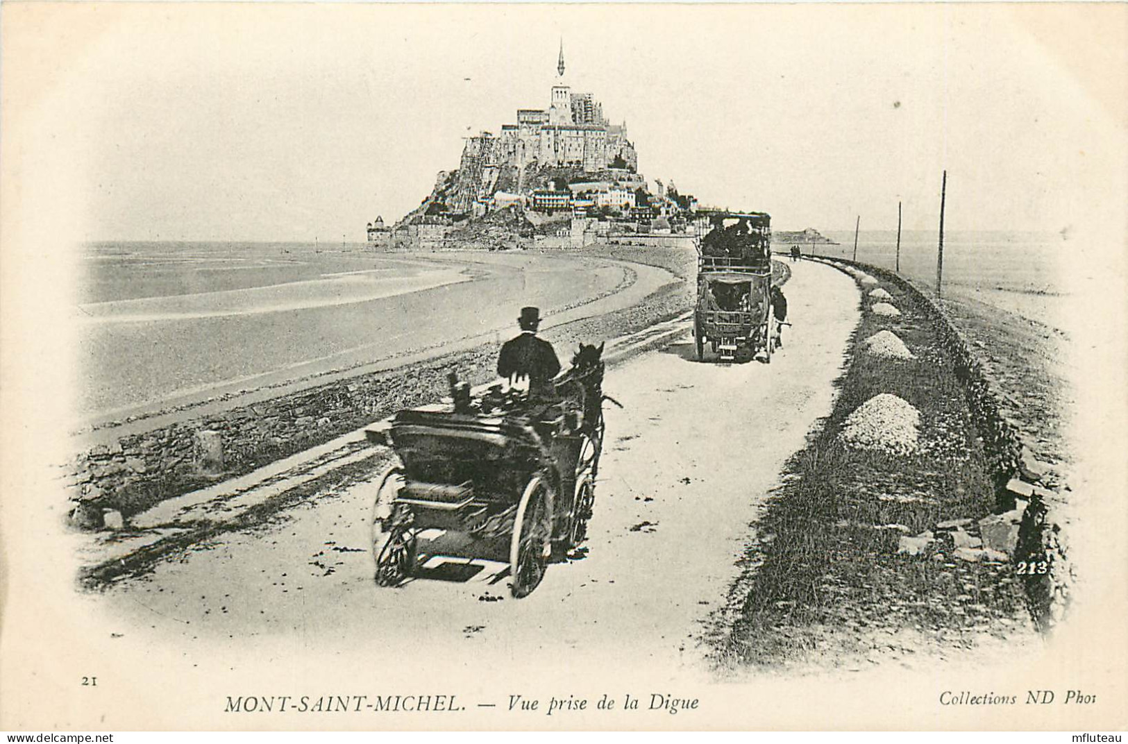 50* MONT ST MICHEL  Prise De La Digue     RL11.0495 - Le Mont Saint Michel