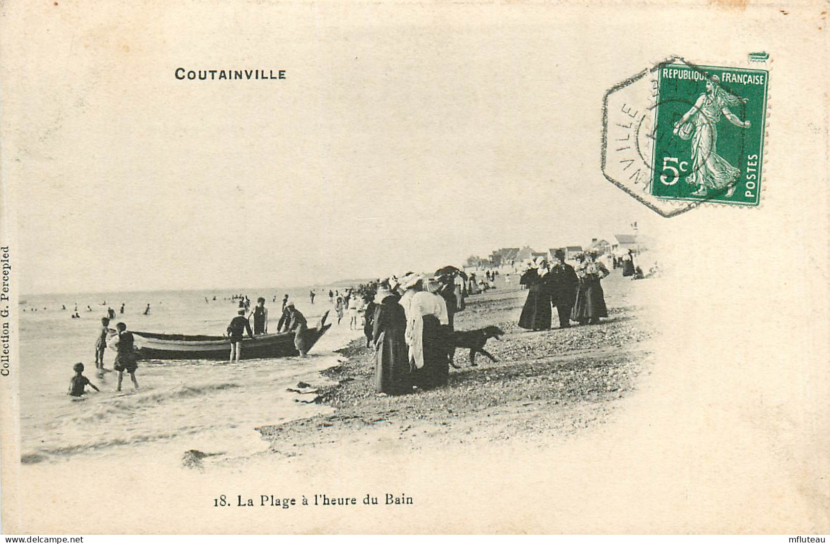 50* COUTAINVILLE  Plage A L Heure Du Bain   RL11.0461 - Other & Unclassified
