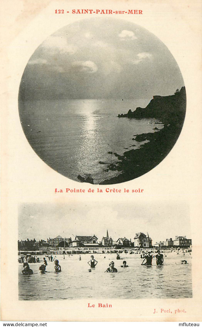 50* ST PAIR S/MER   Pointe De La Crete - 2 Vues  RL11.0453 - Saint Pair Sur Mer