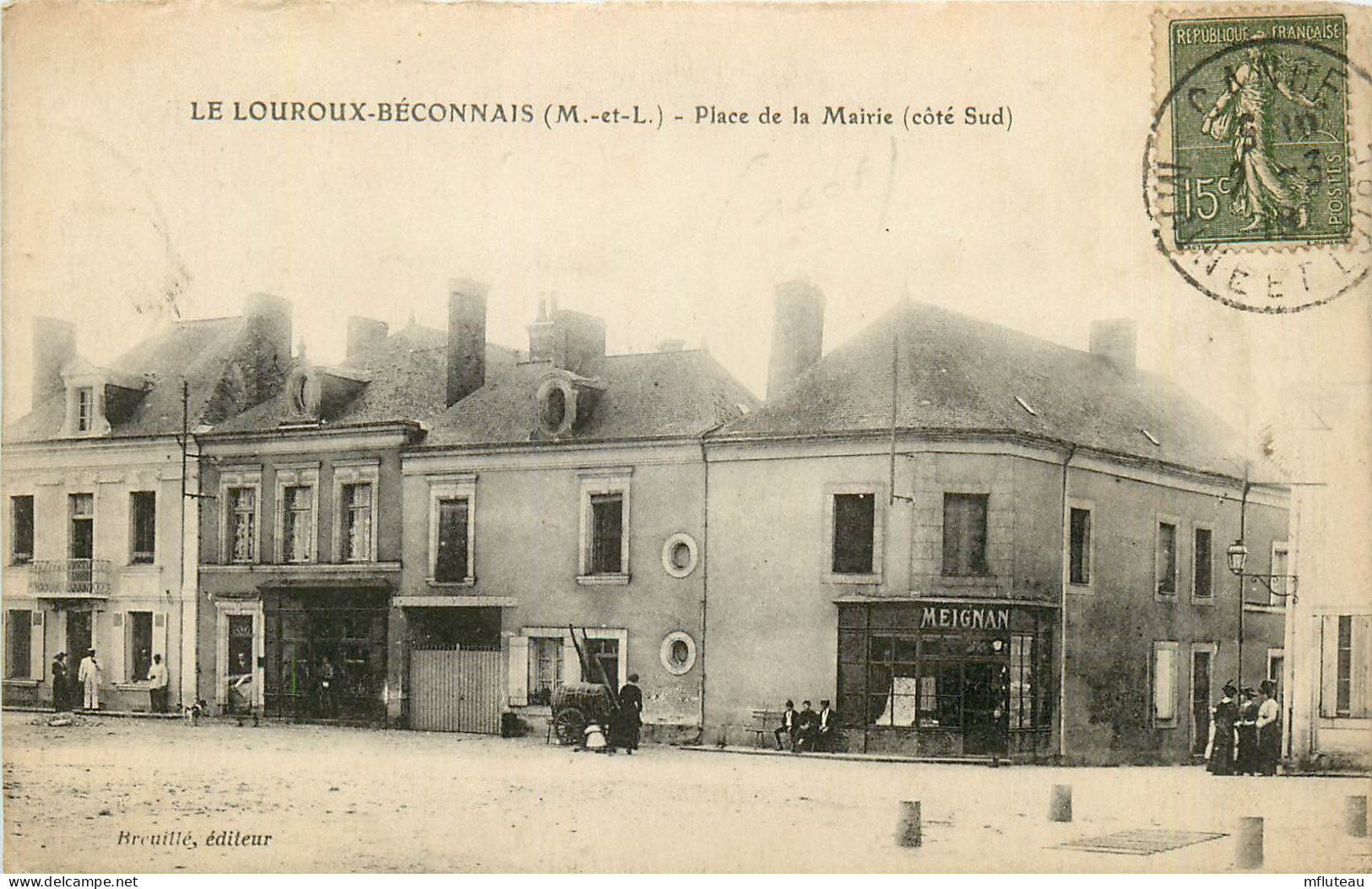 49* LE LOUROUX BECONNAIS Place De La Mairie     RL11.0426 - Le Louroux Beconnais