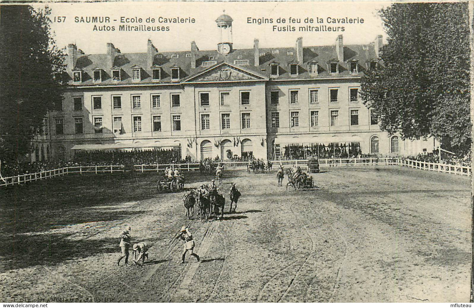 49* SAUMUR Cavalarie Engins De Feu   RL11.0424 - Saumur