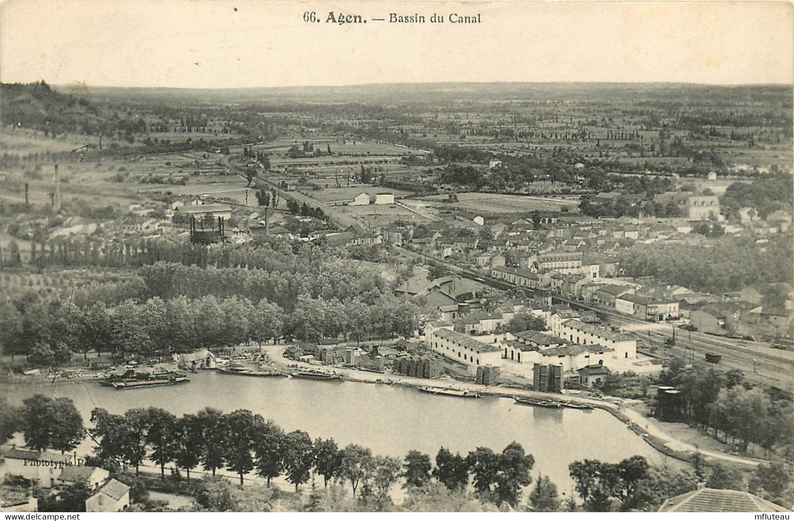 47* AGEN  Bassin Du Canal  RL11.0362 - Agen