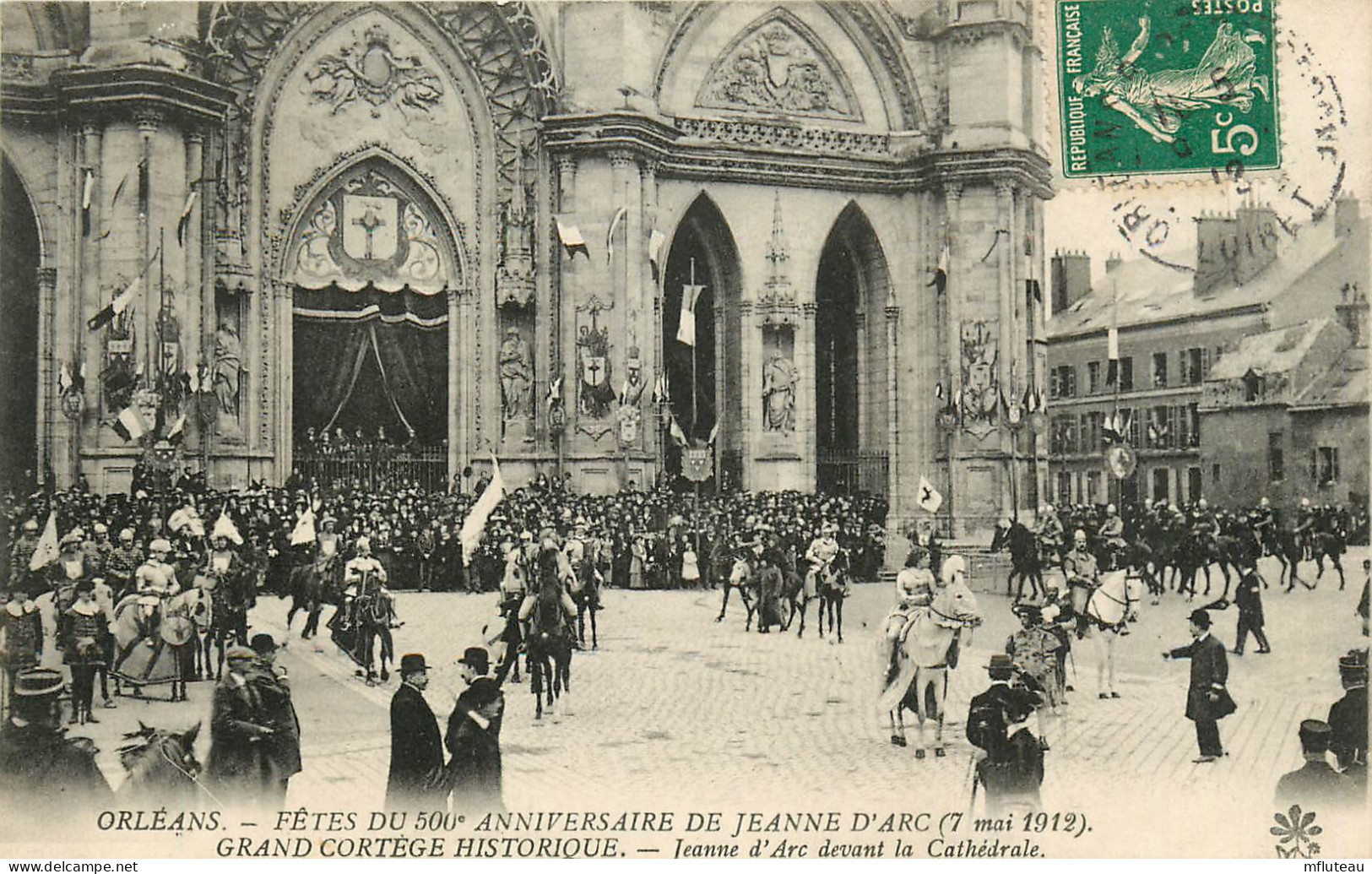 45* ORLEANS   Fetes Jeanne D Arc    Devant Cathedrale     RL11.0346 - Orleans