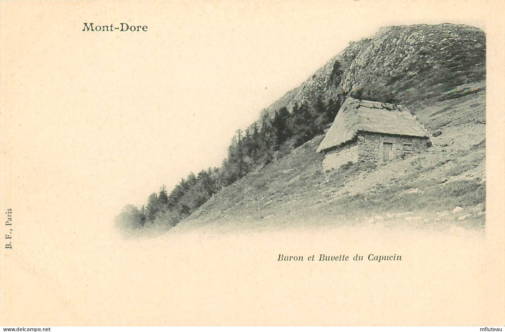 63* MONT DORE     Buron Buvette Du Capucin    RL12.0227 - Le Mont Dore