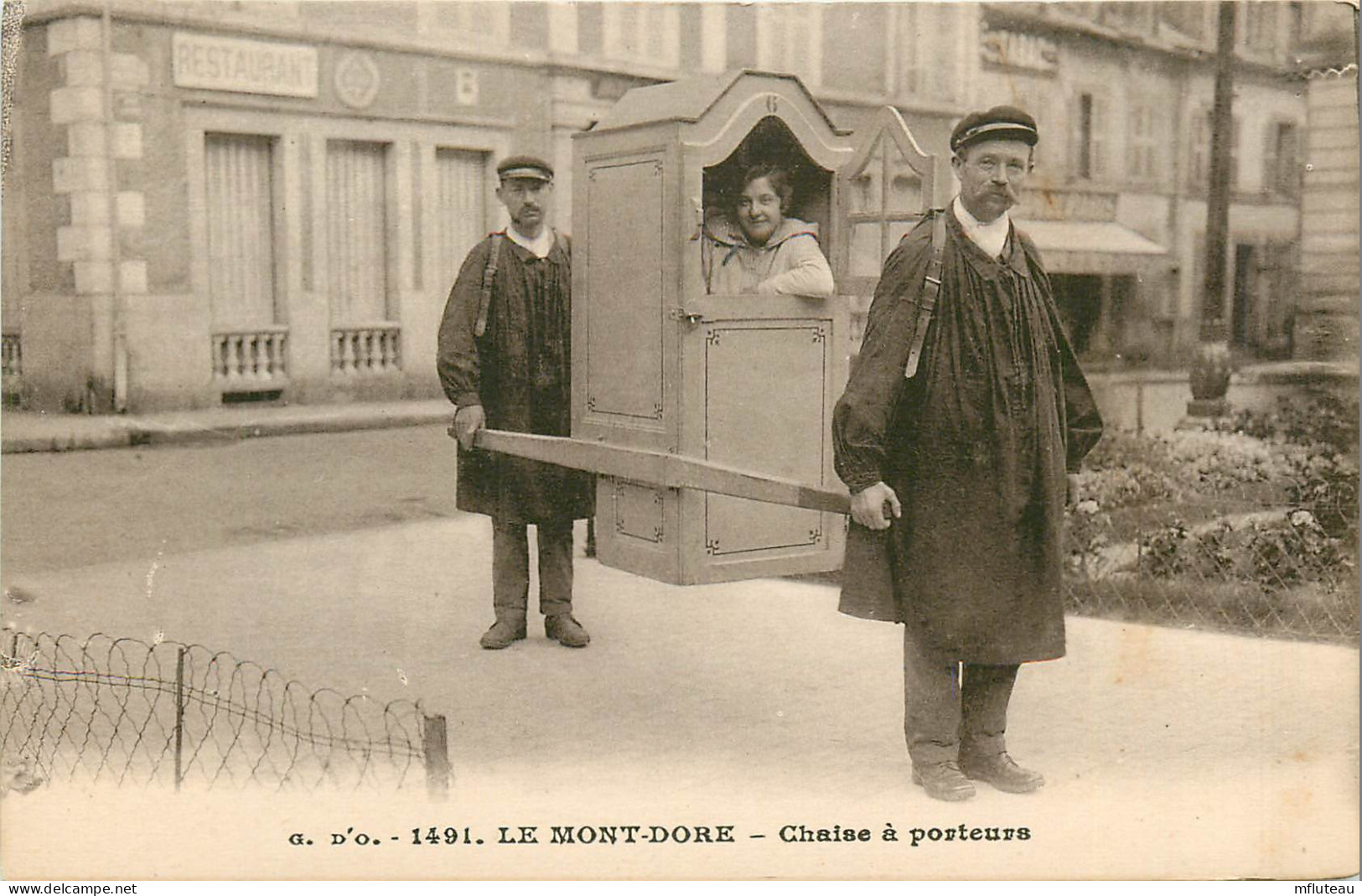 63* MONT DORE     Chaise A Porteurs     RL12.0233 - Le Mont Dore