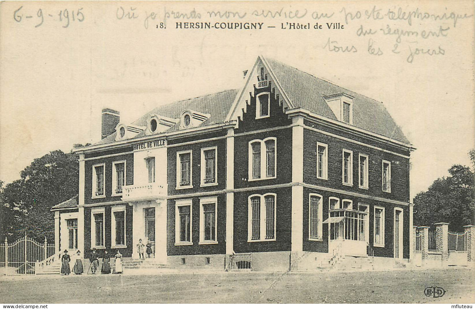 62* HERSIN COUPIGNY La Mairie     RL12.0140 - Other & Unclassified