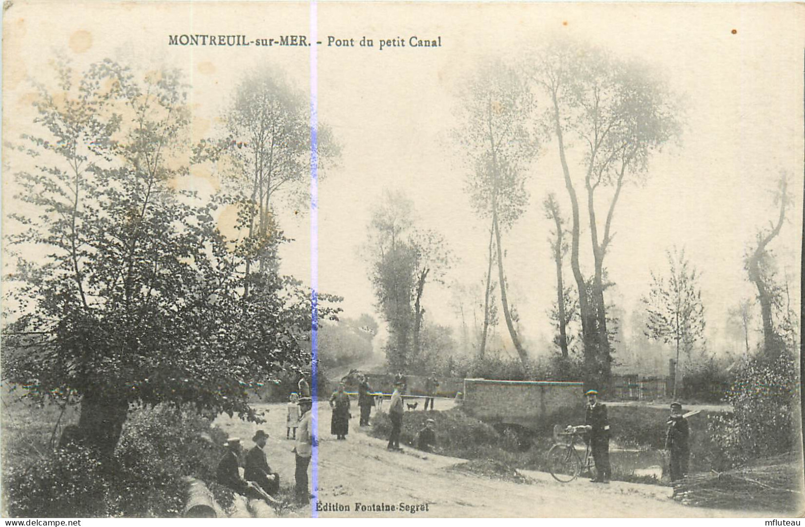 62* MONTREUIL S/MER Pont Du Petit Canal     RL12.0104 - Montreuil