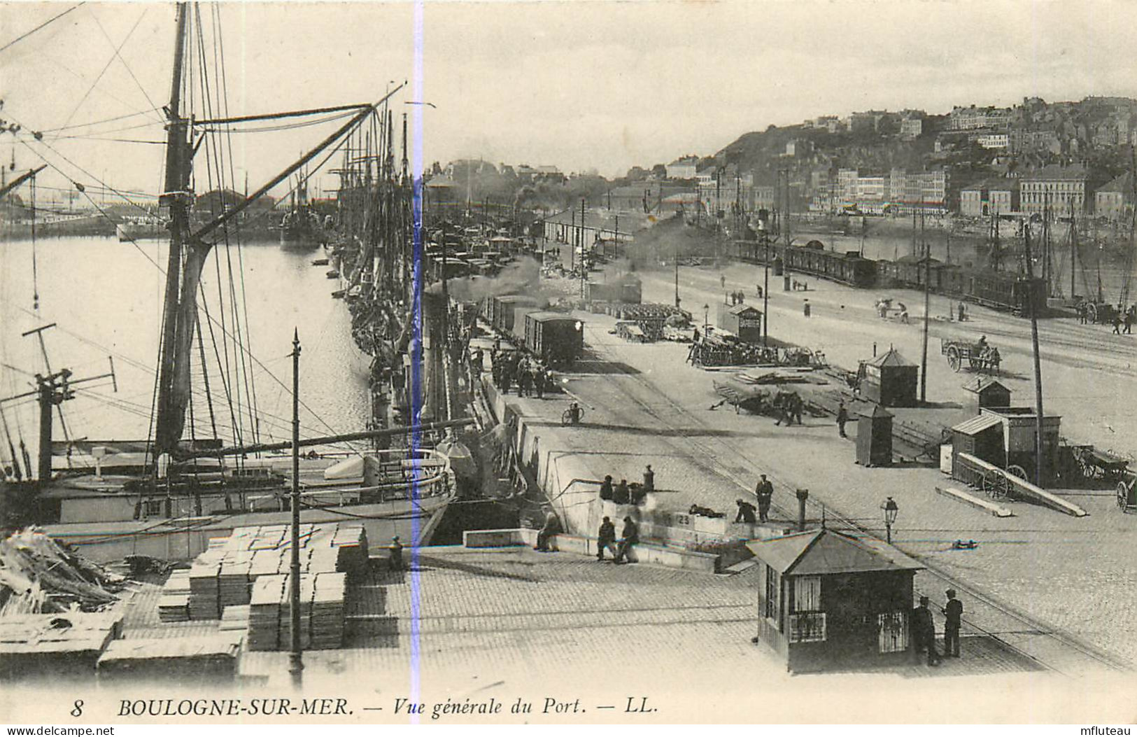 62* BOULOGNE S/MER  Vue Generale Du Port    RL12.0093 - Boulogne Sur Mer