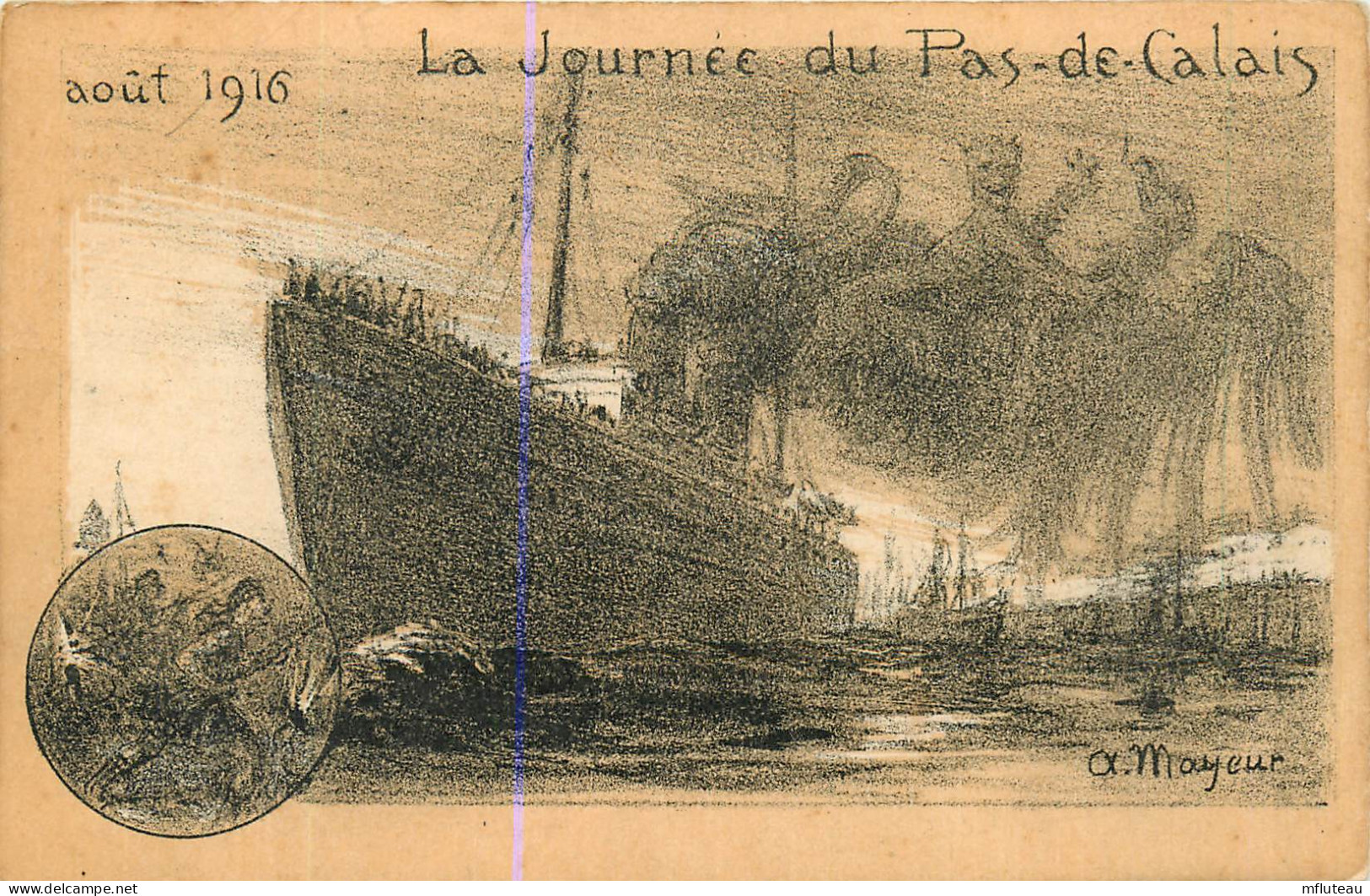 62* LA JOURNEE DU PAS DE CALAIS  (illustree « mayeur »   RL12.0096 - Autres & Non Classés