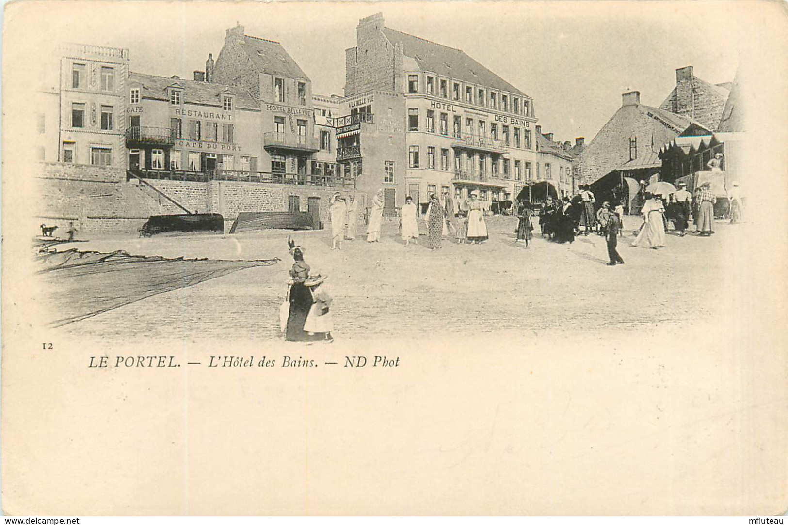 62* LE PORTEL    Hotel Des Bains   RL12.0068 - Le Portel