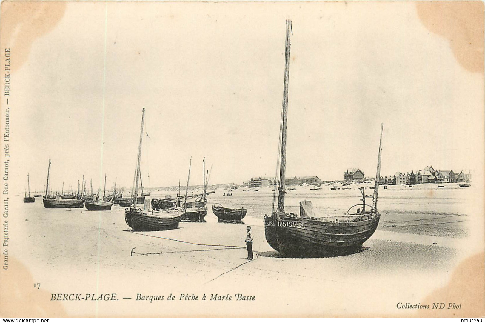 62* BERCK PLAGE  Barques De Peche  RL12.0058 - Berck
