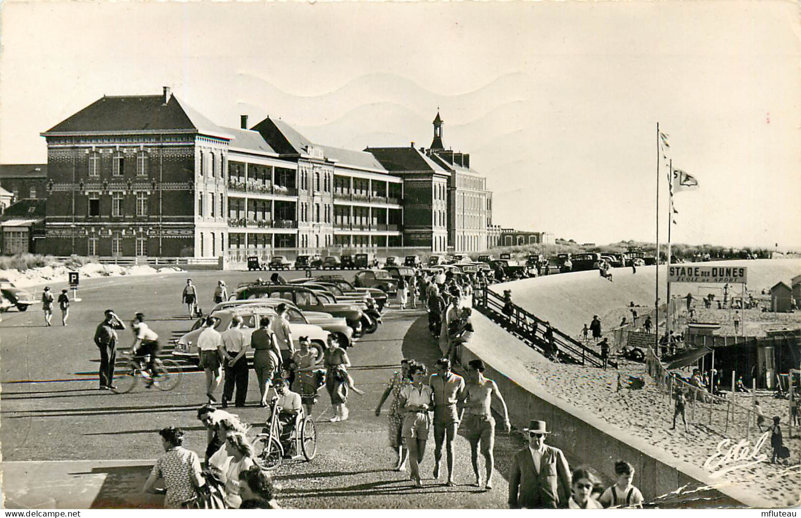 62* BERCK PLAGE  L Esplanade  Hopital Maritime CPSM (9x14cm) RL12.0054 - Berck