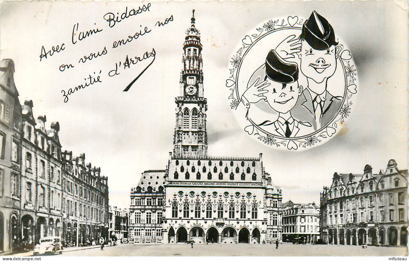 62* ARRAS Amities  Ami Bidasse-  CPSM (9x14cm)  RL12.0043 - Arras