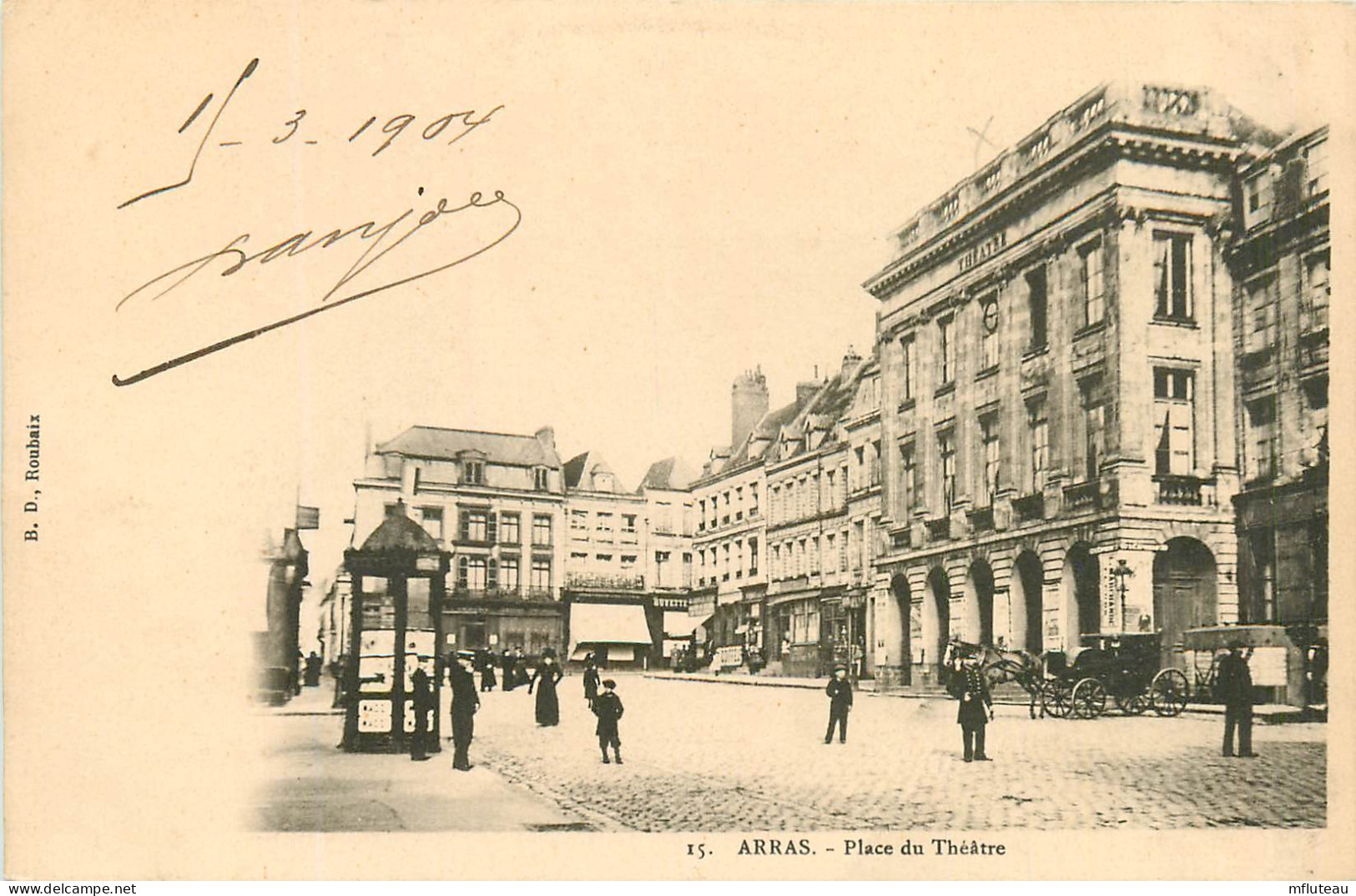 62* ARRAS  Place Du Theatre  RL12.0042 - Arras