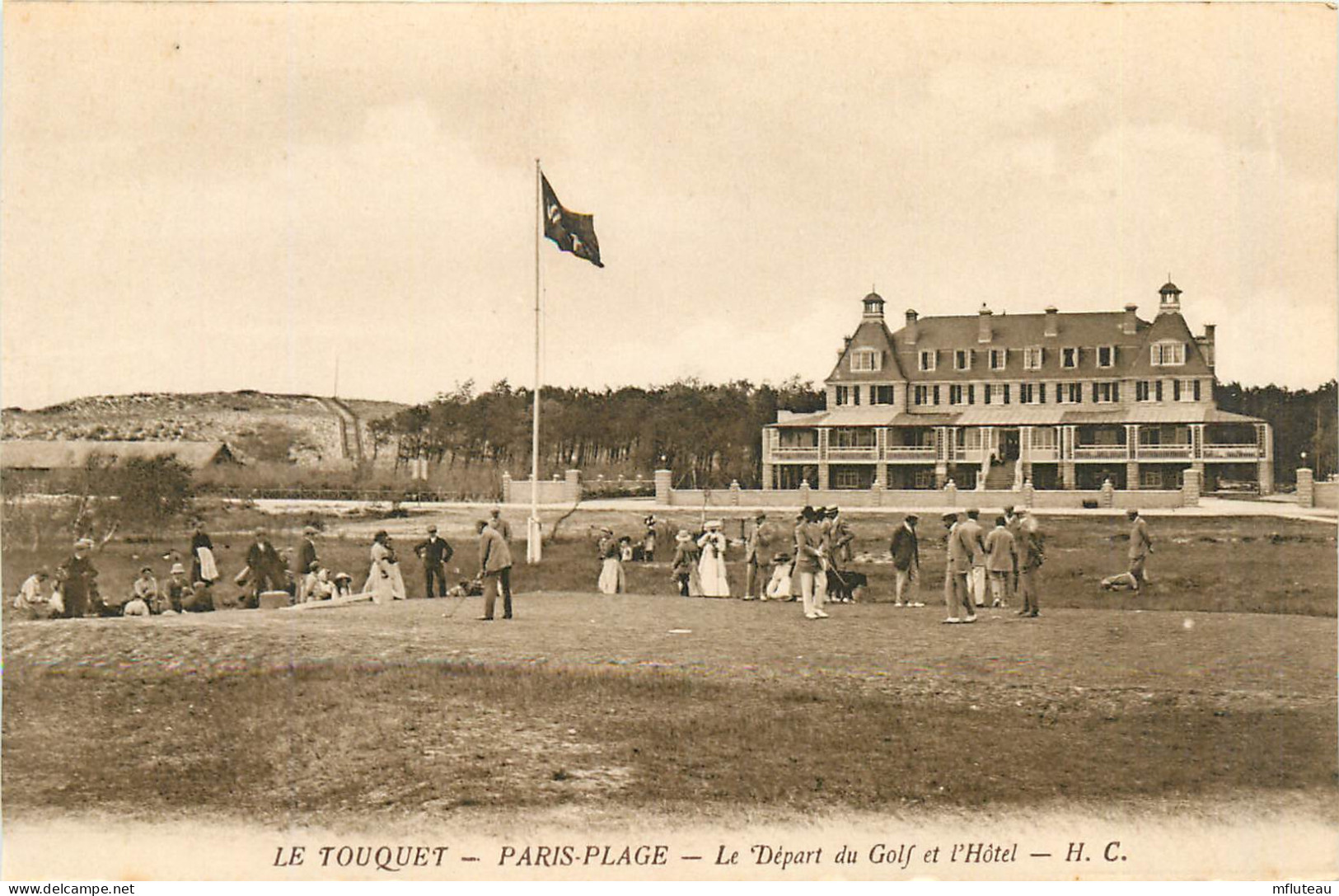 62* LE TOUQUET PARIS PLAGE     Depart Du Golf  RL12.0023 - Le Touquet