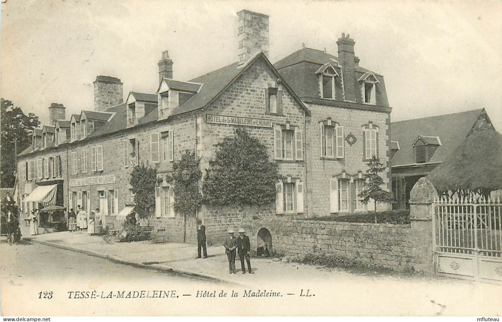 61* TESSE LA MADELEINE Hotel De La Madeleine       RL11.1283 - Autres & Non Classés