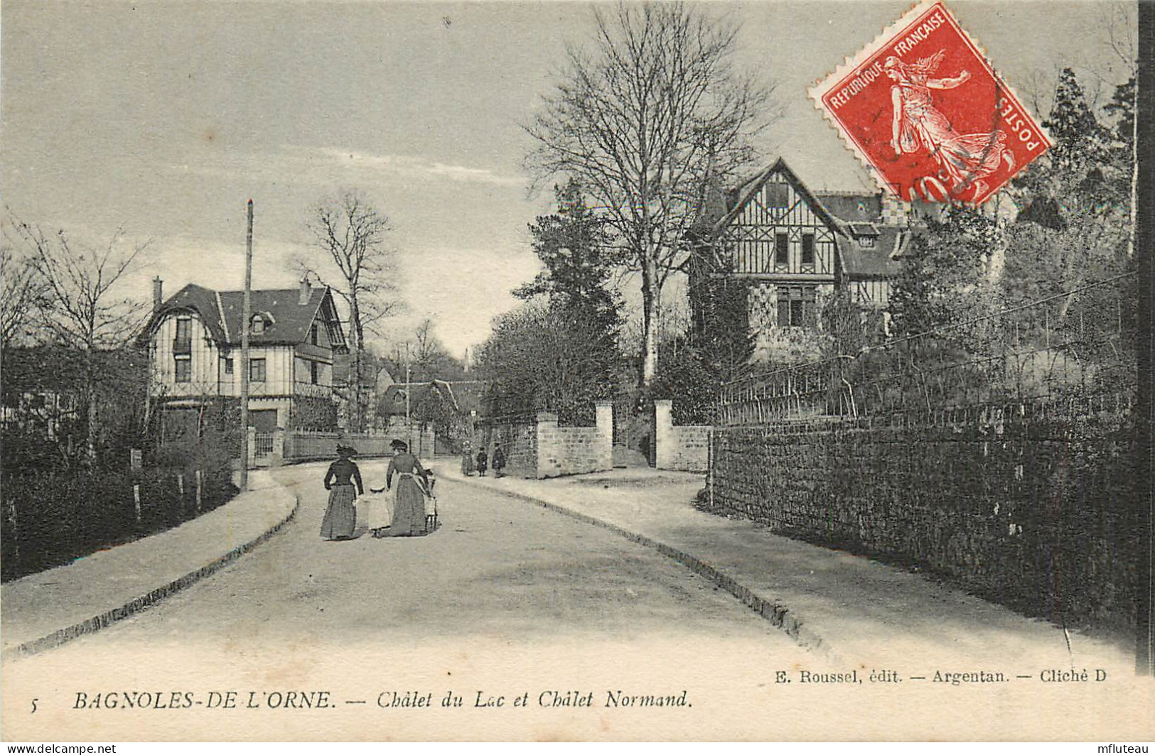 61* BAGNOLES DE LORNE Chalet Du Lac Et Chalet Normand   RL11.1226 - Sonstige & Ohne Zuordnung