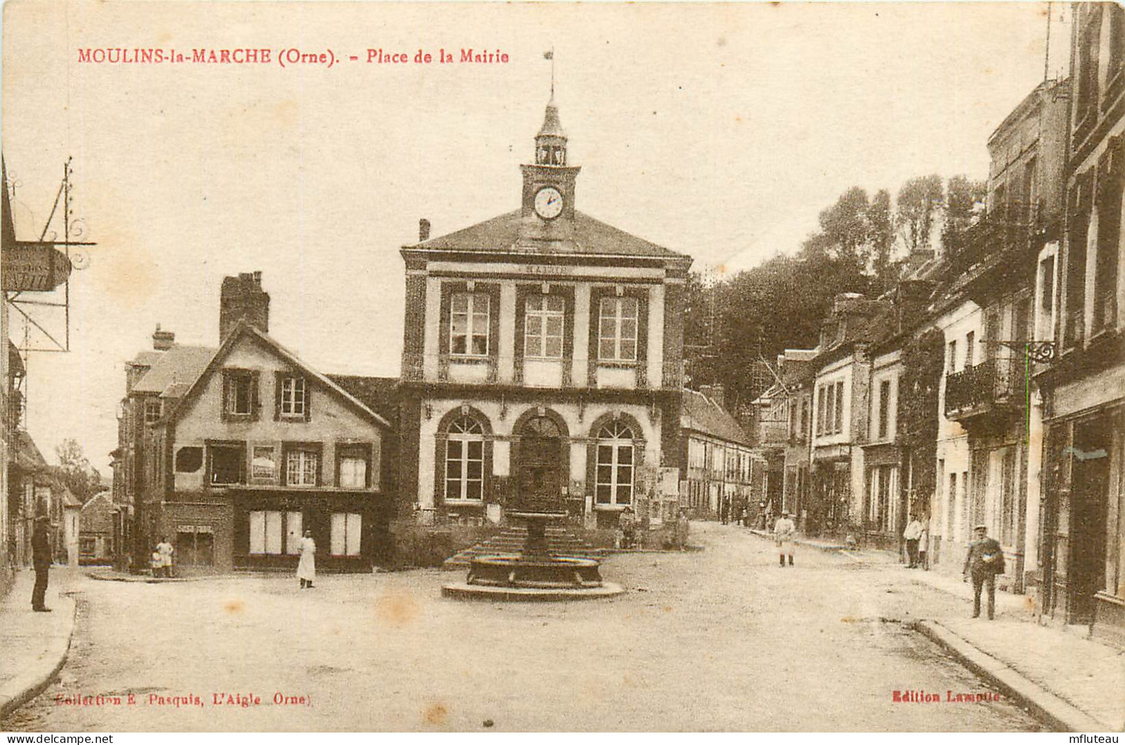 61* MOULINS LA MARCHE Place De La Mairie       RL11.1218 - Moulins La Marche