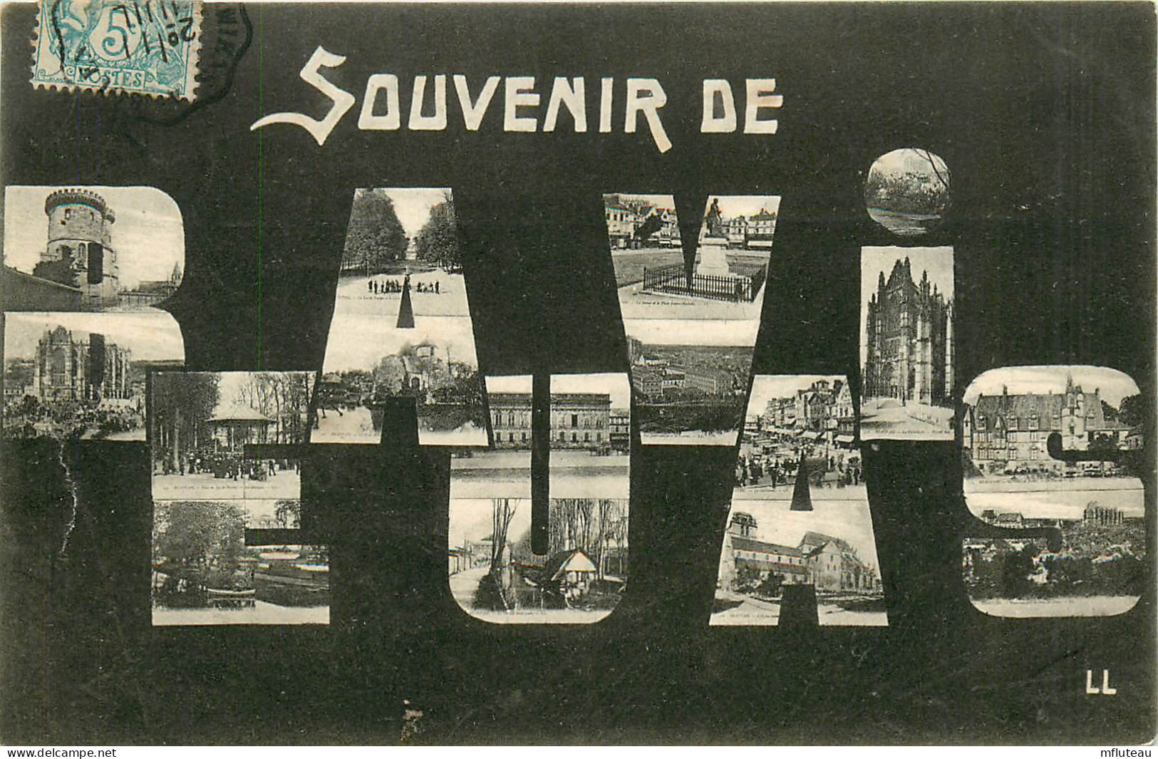 60* BEAUVAIS  Souvenir  Multivues    RL11.1206 - Beauvais