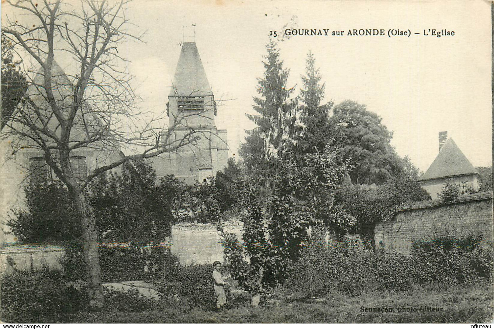 60* GOURNAY  EN ARONDE  Eglise   RL11.1196 - Other & Unclassified