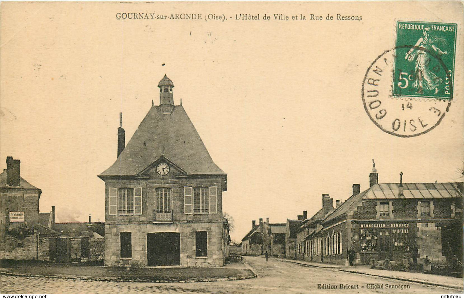 60* GOURNAY EN ARONDE Mairie   RL11.1190 - Other & Unclassified