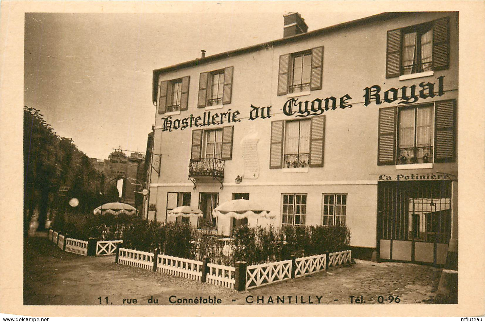 60* CHANTILLY Hotel « cygne Royal »     RL11.1162 - Chantilly