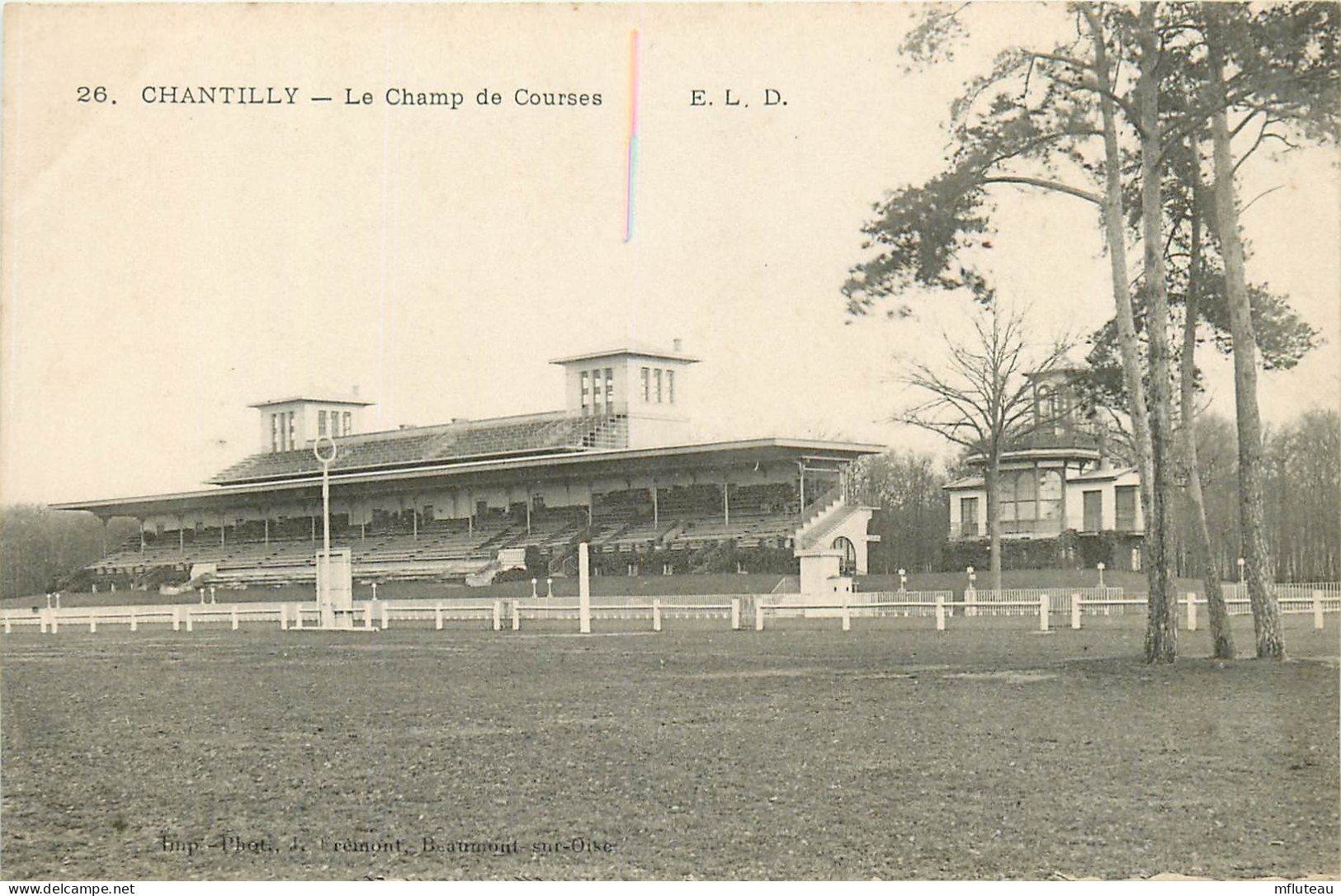60* CHANTILLY  Champ Courses  Tribunes        RL11.1158 - Chantilly