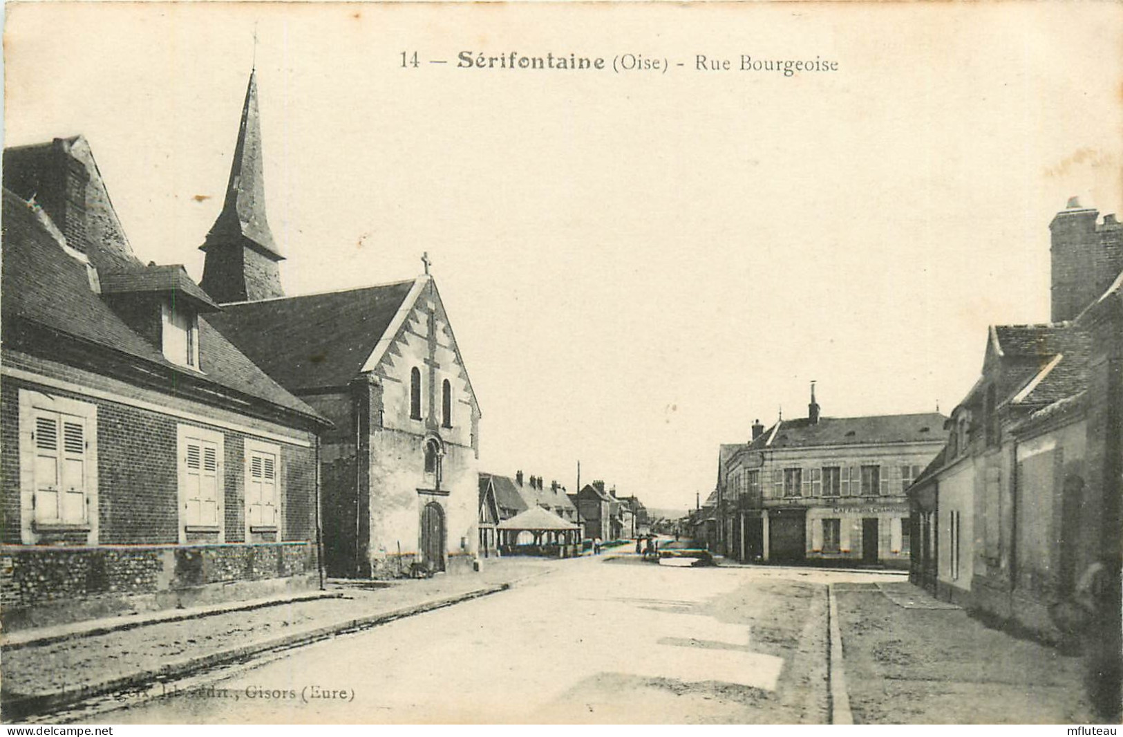 60* SERIFONTAINE  Rue Bourgeoise    RL11.1144 - Other & Unclassified