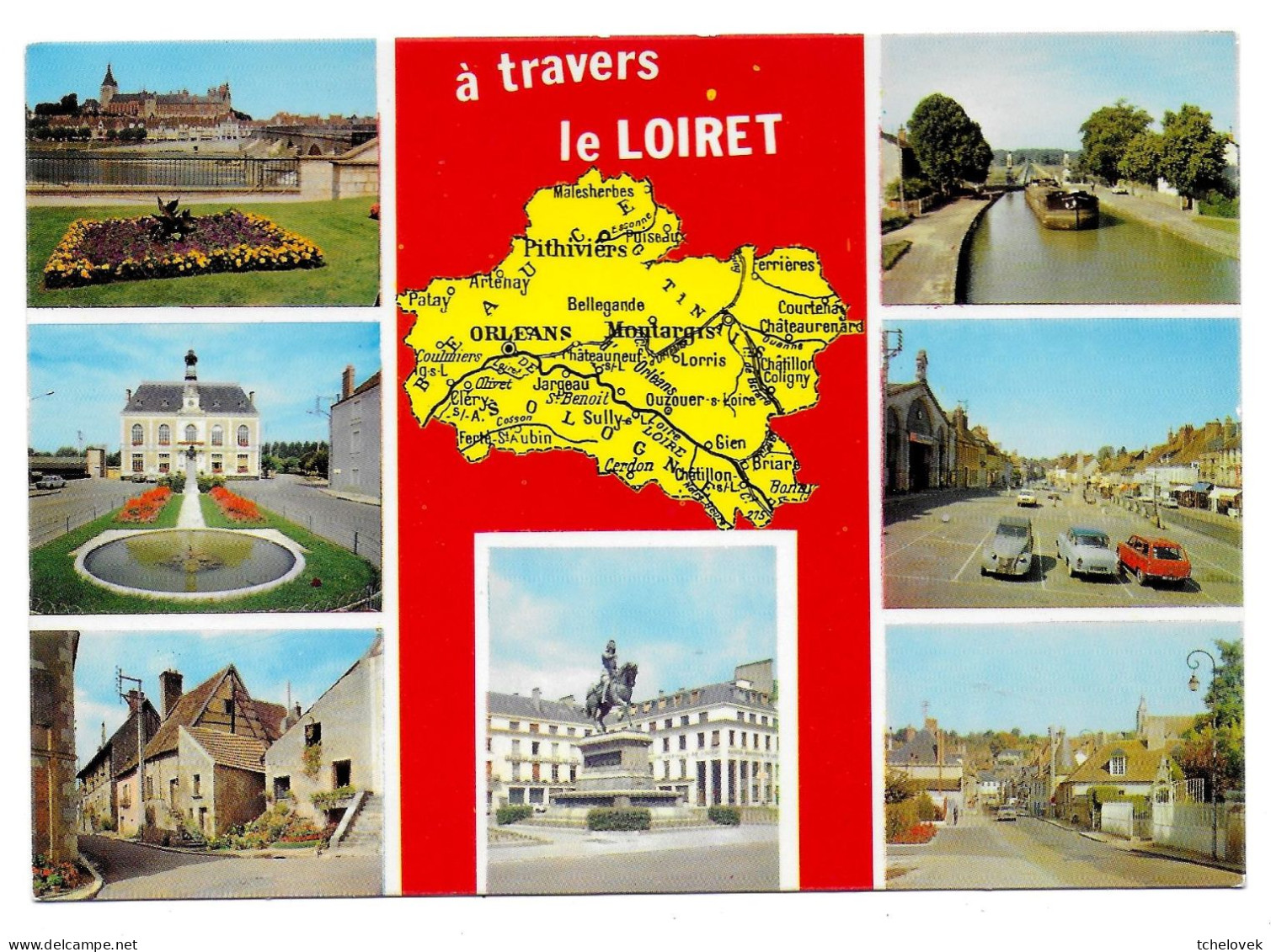 (45). Loiret. 1334 Promenade Sur Le Loiret & 13.617 (2) A Travers Le Loiret Bateau Mouche - Autres & Non Classés
