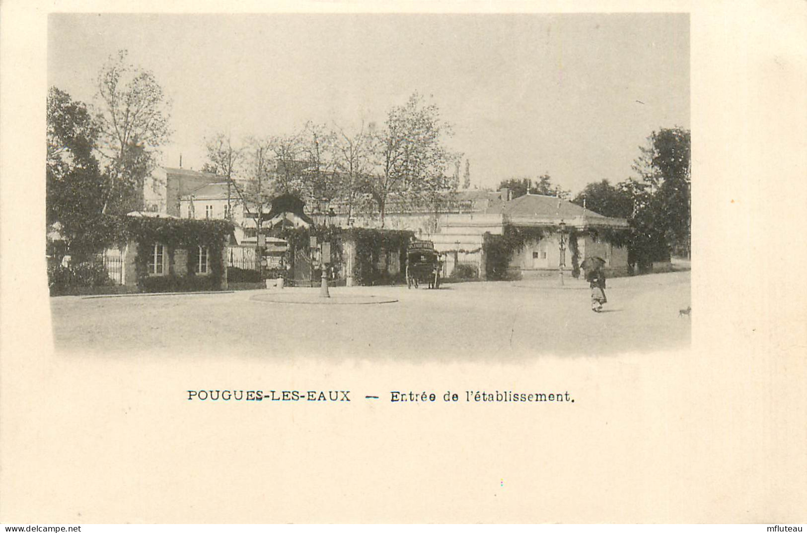 58* POUGUES LES EAUX  Entree De L Etablissement     RL11.0992 - Pougues Les Eaux