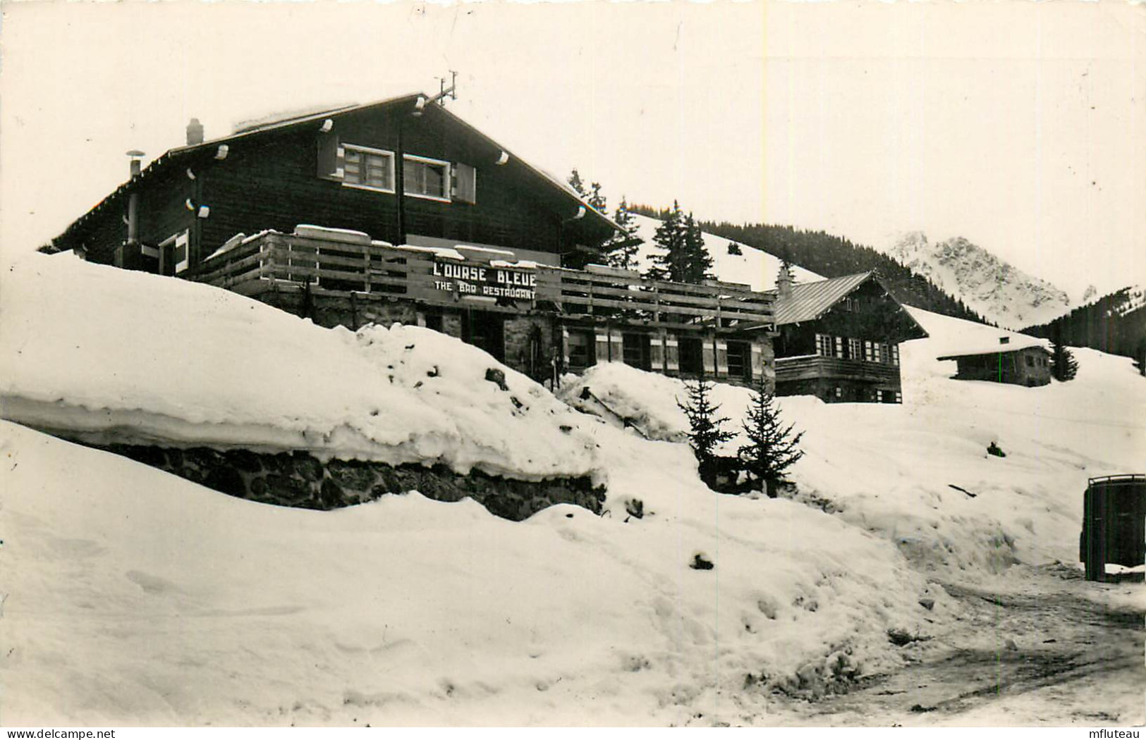 73* MORIOND Chalet Hotel « l Ourse Bleue » CPSM (9x14cm)    RL12.0812 - Other & Unclassified