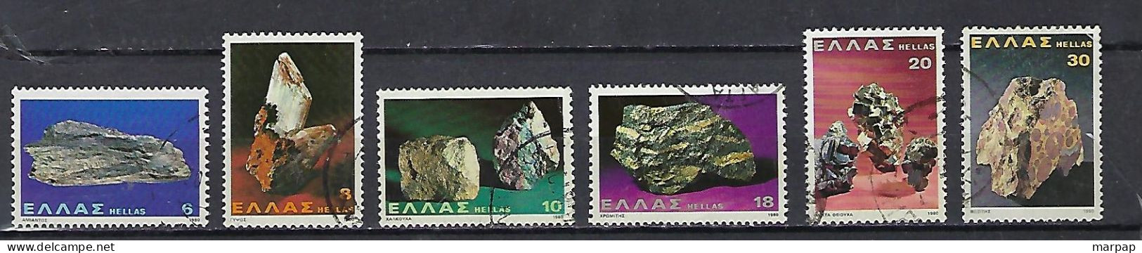 Greece, Yvert No 1404/1410 (1407  Is Missing) - Gebraucht