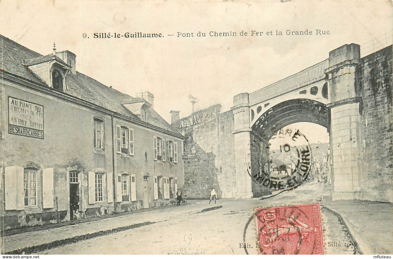 72* SILLE LE GUILLAUME  Pont Chemin De Fer      RL12.0726 - Sille Le Guillaume