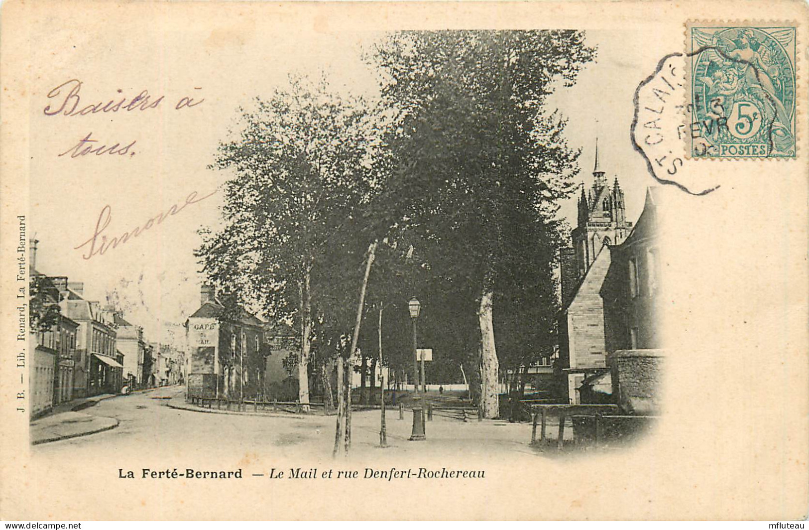72* LA FERTE BERNARD  Le Mail      RL12.0719 - La Ferte Bernard