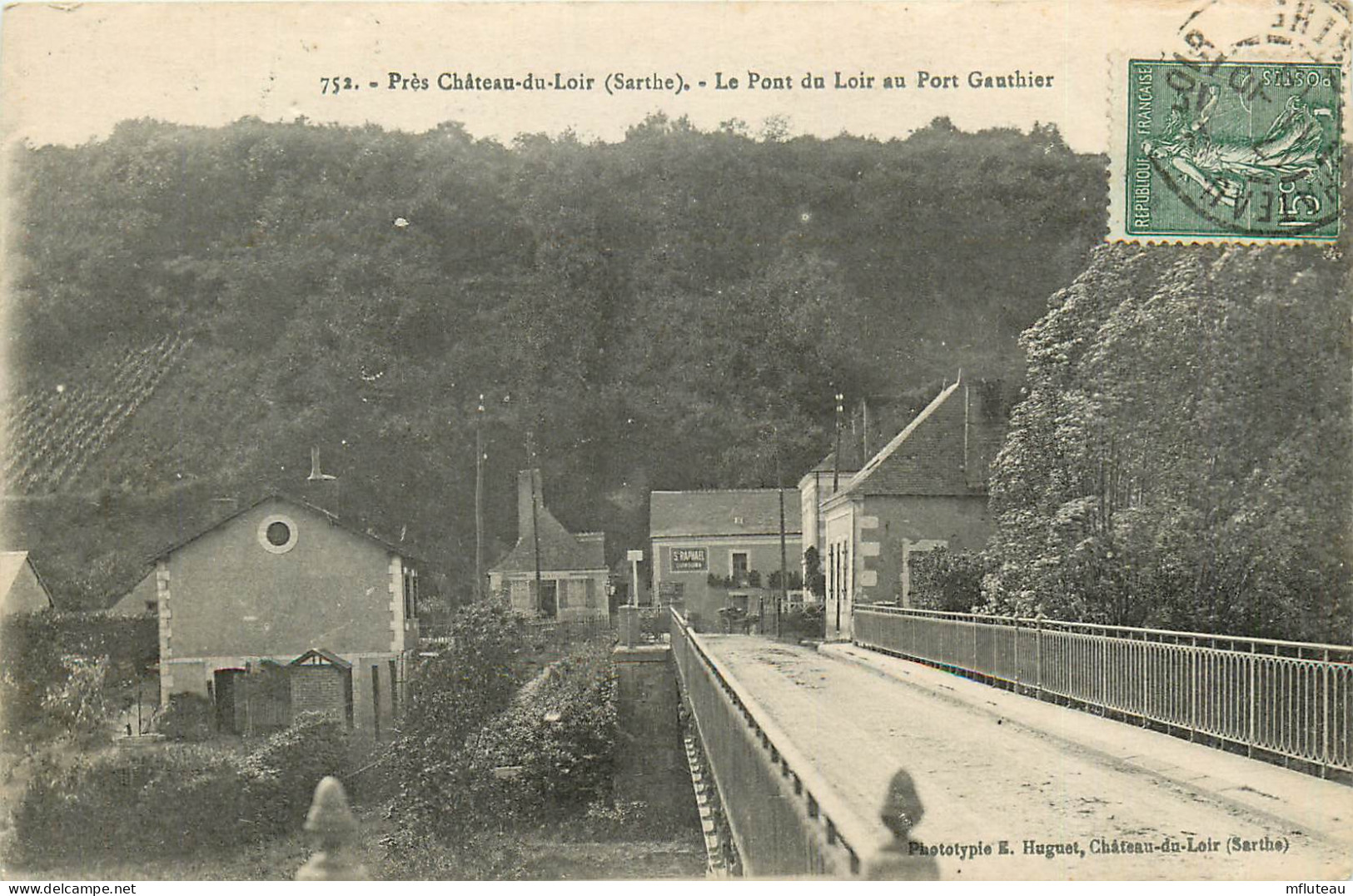 72* CHATEAU DU LOIR  Pont Gauthier     RL12.0712 - Chateau Du Loir