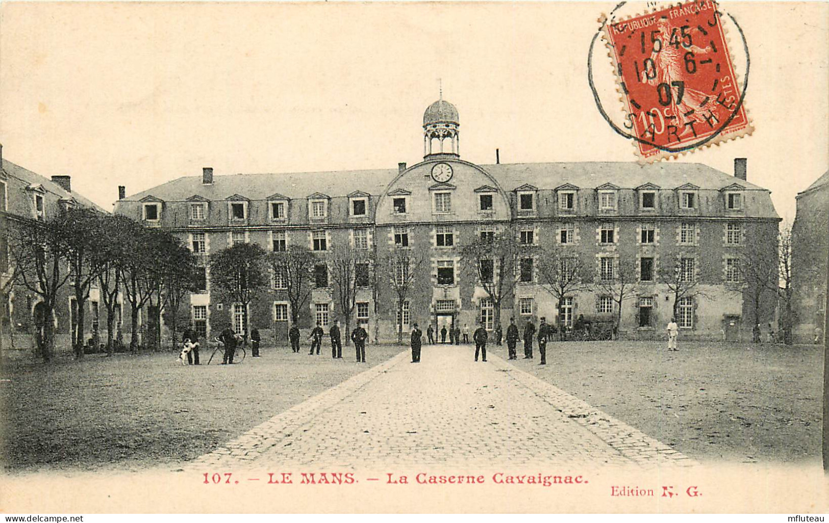 72* LE MANS Caserne Chavaignac     RL12.0709 - Barracks