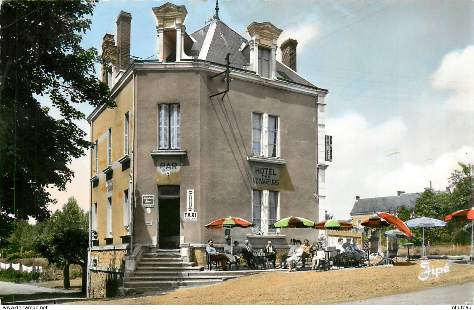 72* PONT DE BRAYE Hotel Des Voyageurs CPSM (9x14cm)     RL12.0713 - Other & Unclassified