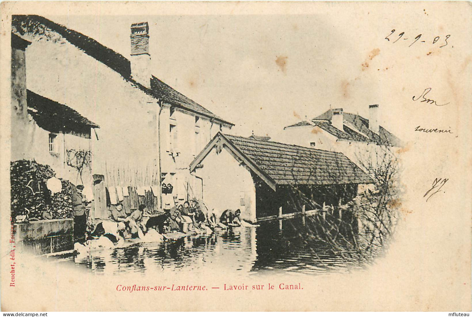 70* CONFLANS SUR LANTERNE  Lavoir Sur Le Canal      RL12.0600 - Other & Unclassified