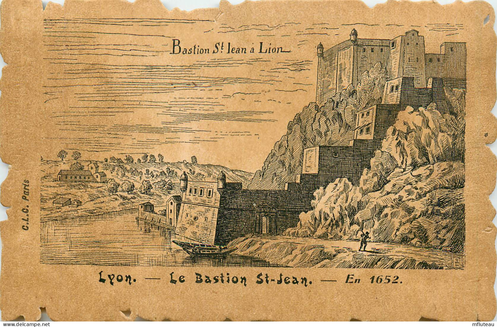 69* LYON Bastion St Jean En 1652    RL12.0579 - Other & Unclassified