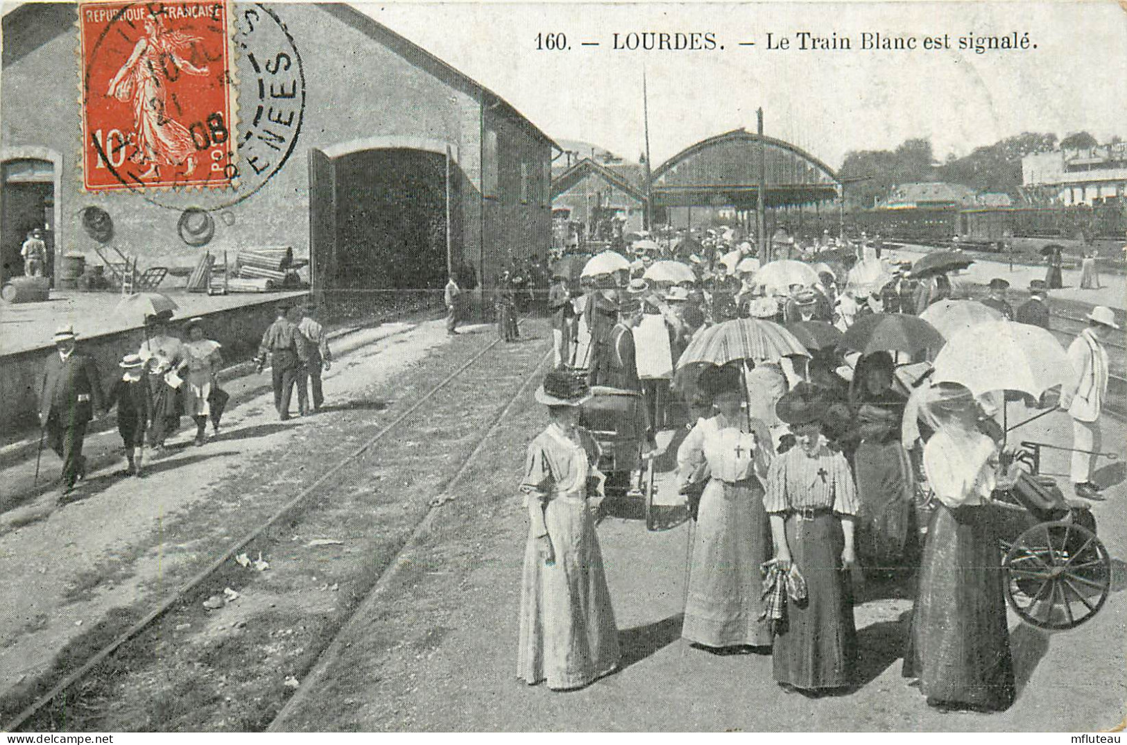 65* LOURDES Le Train Blanc Est Signale     RL12.0426 - Lourdes