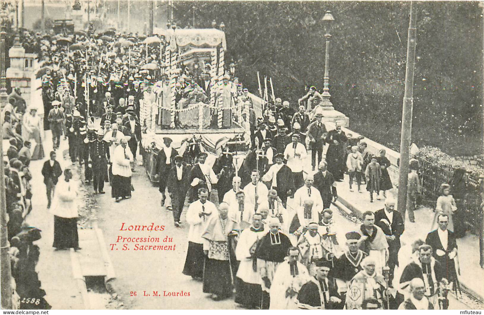 65* LOURDES Procession St Sacrement  RL12.0400 - Lourdes