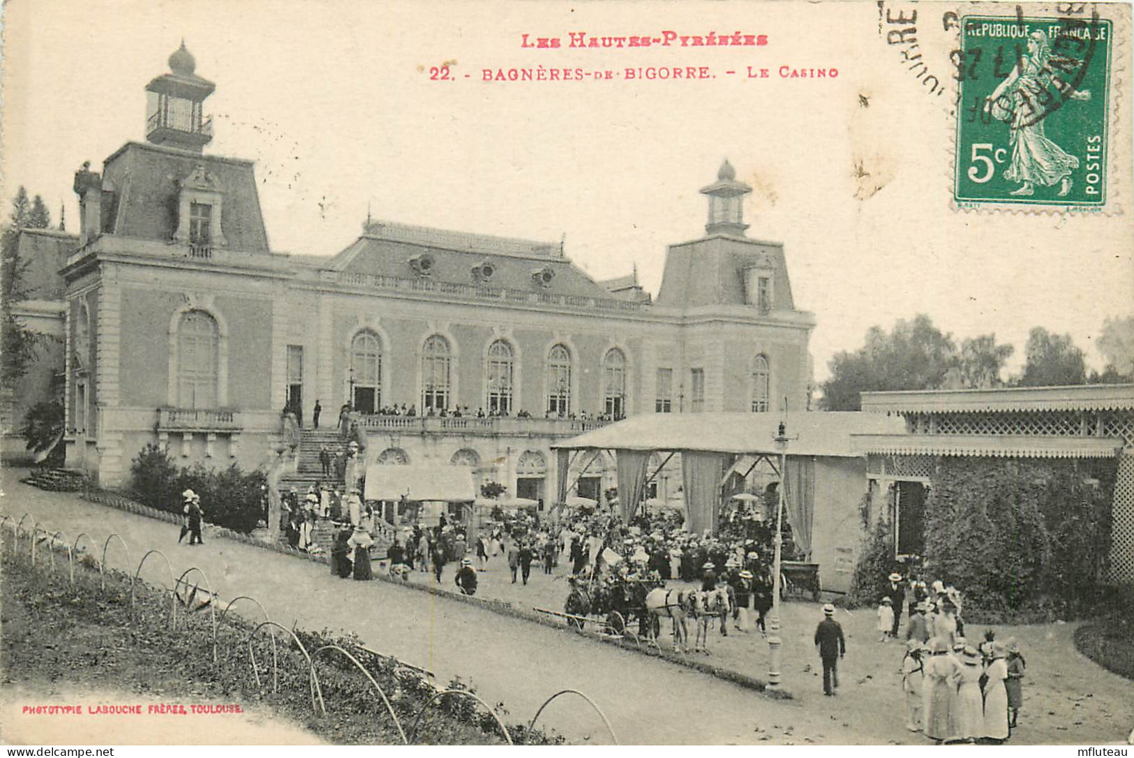 65* BAGNERES DE BIGORRE  Le Casino      RL12.0398 - Bagneres De Bigorre