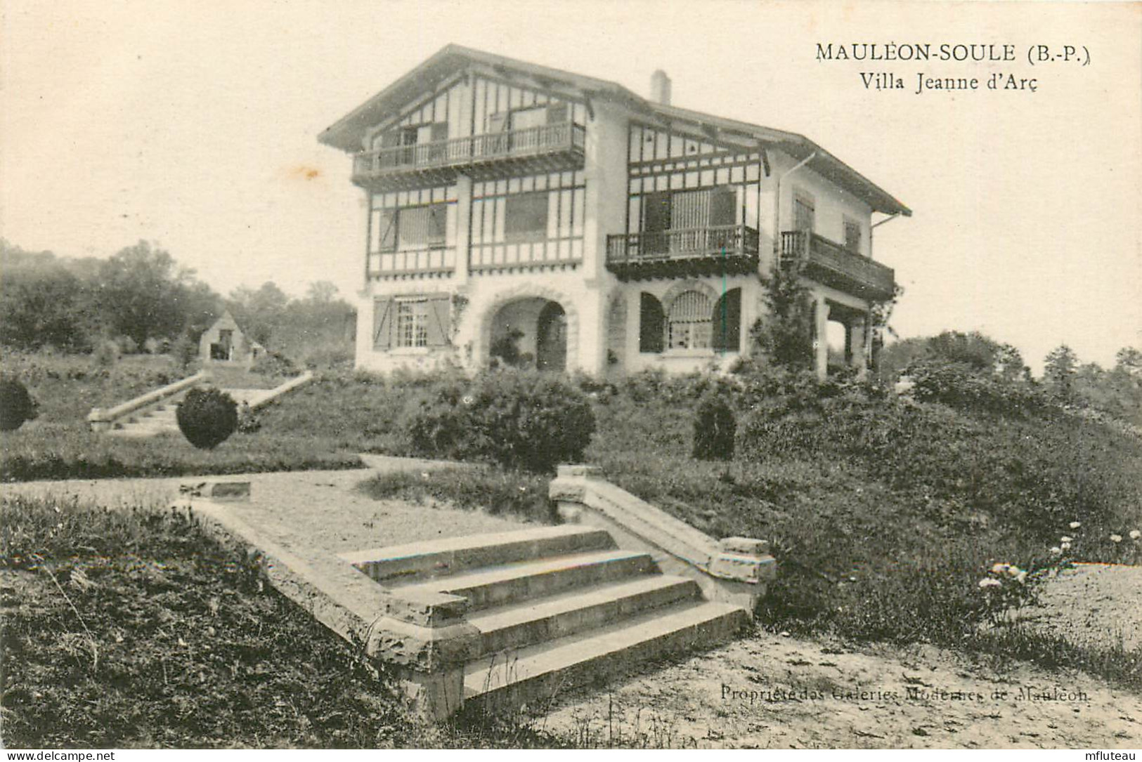 64* MAULEON SOULE Villa Jeanne  D Arc     RL12.0339 - Mauleon Licharre