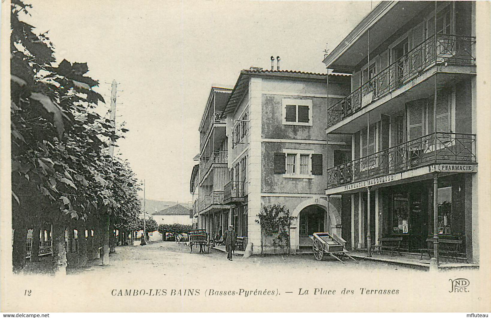 64* CAMBO LES BAINS Place Des Terrasses    RL12.0263 - Cambo-les-Bains