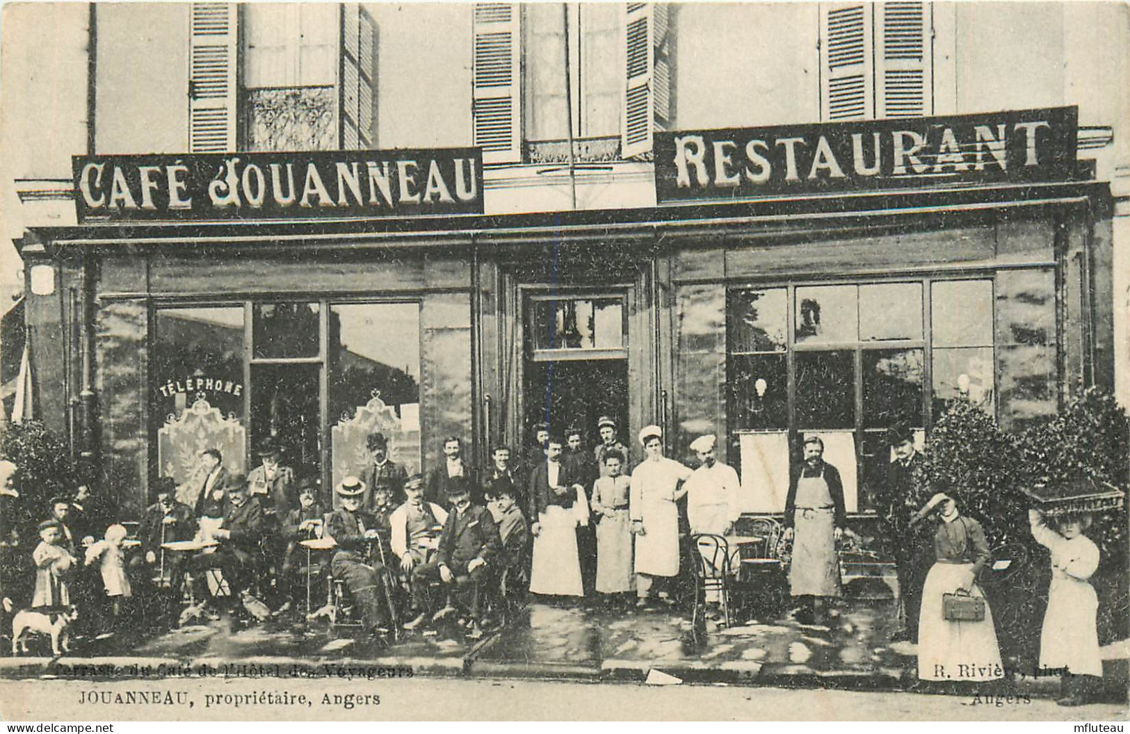 49* ANGERS  Cafe Restautrant  « jouanneau »    RL12.1355 - Angers