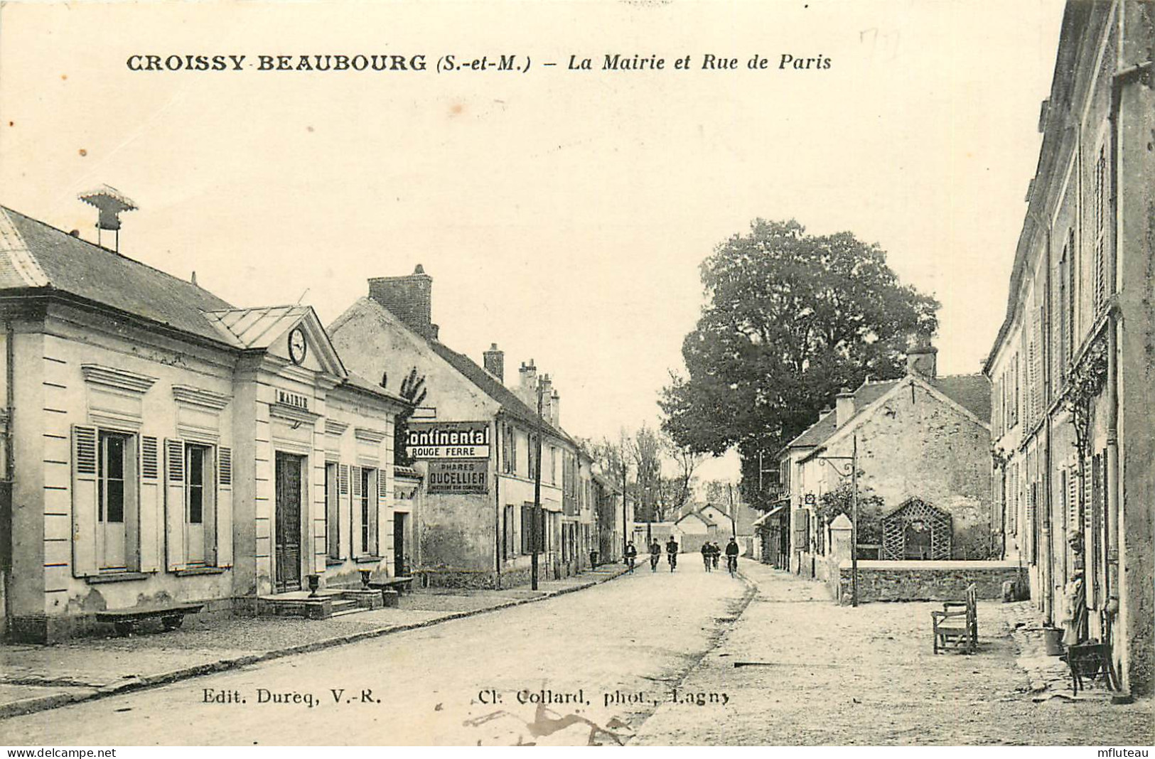 77* CROISSY BEAUBOURG  La Mairie  Rue De Paris     RL12.1337 - Coulommiers