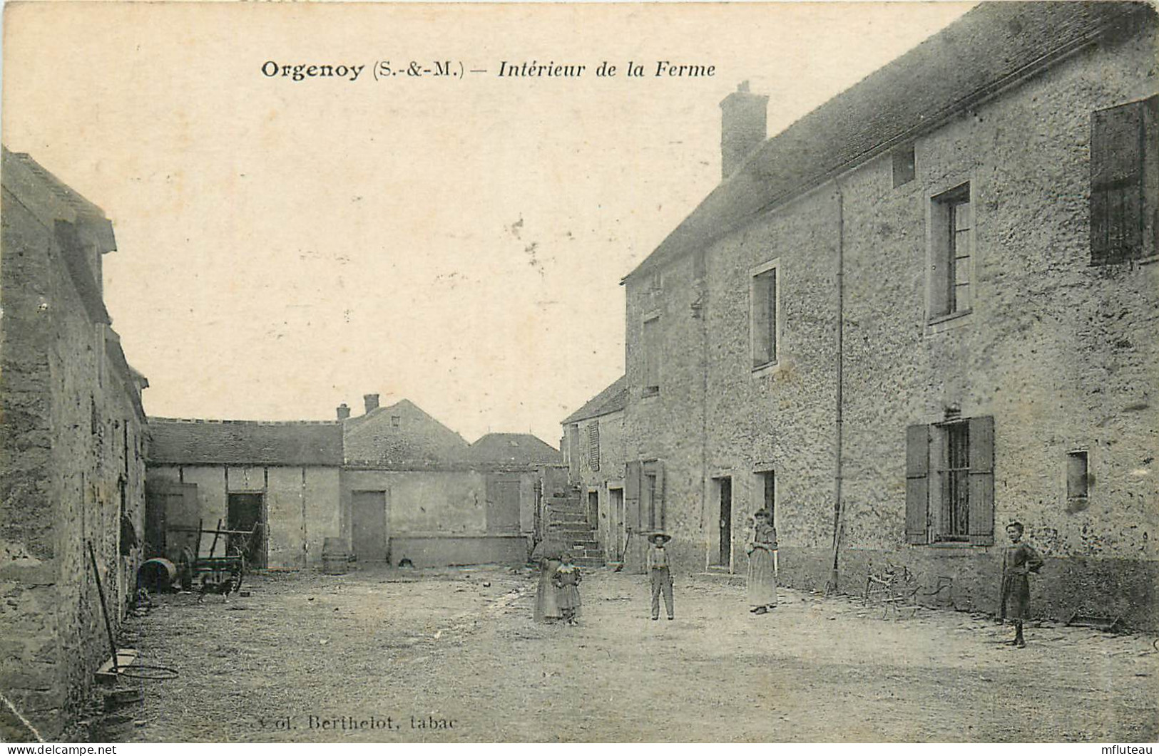 77* ORGENOY  Interieur De La Ferme      RL12.1230 - Bauernhöfe